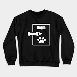 DogIn , dog lover Crewneck Sweatshirt